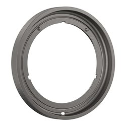 hansgrohe Verlängerungsrosette 5mm, 170mm, rund, brushed black chrome