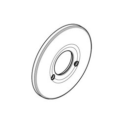 hansgrohe Rosette Brausenmischer Unterputz Export chrom