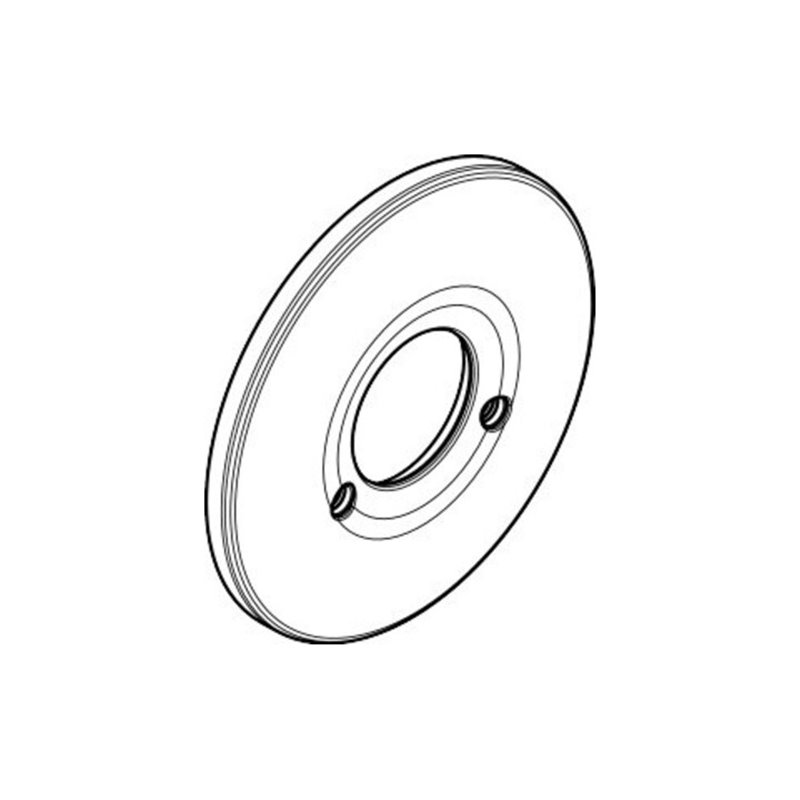 hansgrohe Rosette Brausenmischer Unterputz Export chrom