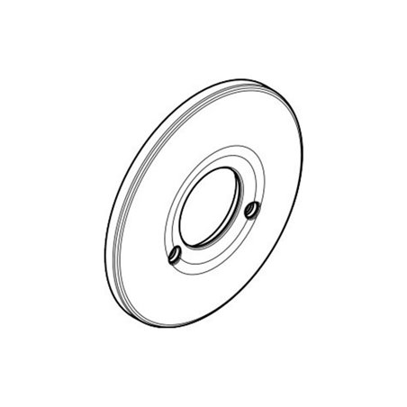 hansgrohe Rosette Brausenmischer Unterputz Export chrom