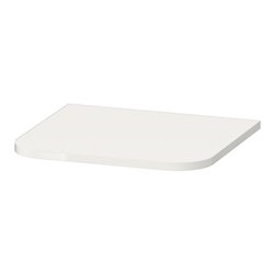 Duravit Abdeckplatte Happy D.2 Plus 40,3x36,4cm, f Halbhochschränke, T matt