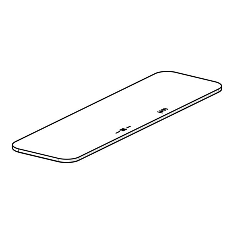 Hansa Deckplatte 59914598 Weiss 59914598