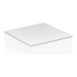 Keuco Abdeckplatte Edition 11 Planning 106,6x3x52cm, Gl. ca, kl, Unters. lack.