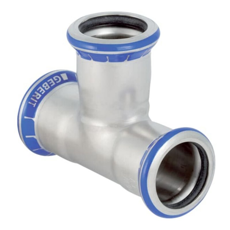 Geberit T-Stück Mapress d 28mm, egal, LABS-frei, Edelstahl