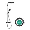 hansgrohe Showerpipe Raindance Select S mit Thermostat, 1jet, mattschwarz