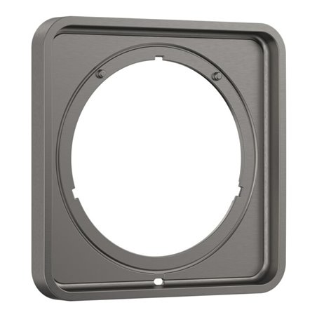 hansgrohe Verlängerungsrosette 5mm, 170x170mm, brushed black chrome