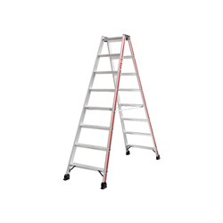 Hymer Stufenstehleiter, beidseitig begehbar