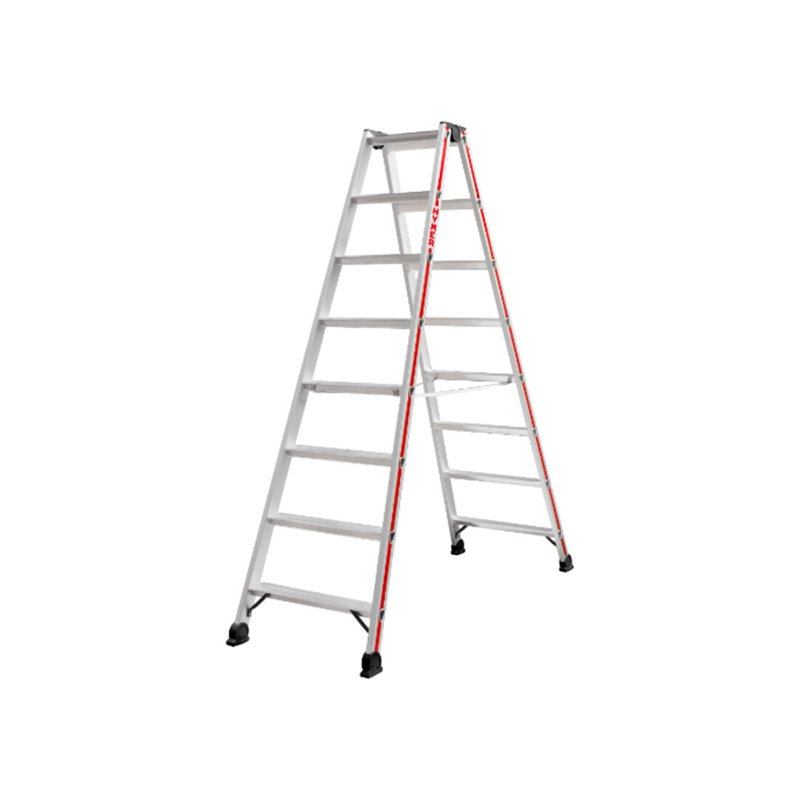 Hymer Stufenstehleiter, beidseitig begehbar