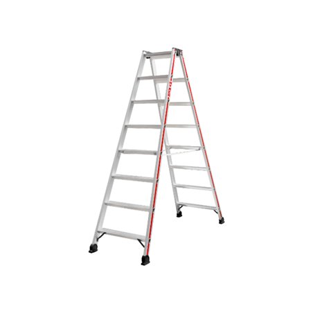 Hymer Stufenstehleiter, beidseitig begehbar