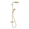 hansgrohe Showerpipe Raindance Select S m Thermostat, 1jet, polished gold optic