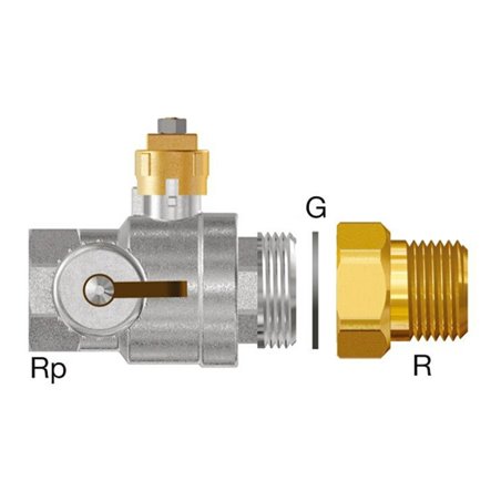 Flamco Kappenkugelhahn Rp 1 1/4, DN 32 m VSB, f Flamcomat FG