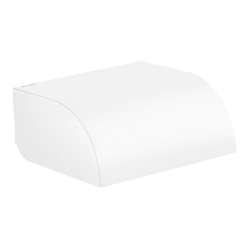 hansgrohe PRH Axor Uni. Circular 146x142mm, m Deck, Wandmontage, mattweiß