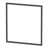 Duravit Einbaurahmen L-Cube f Spanplattenschraube, 70x75,1x1cm, graphit matt
