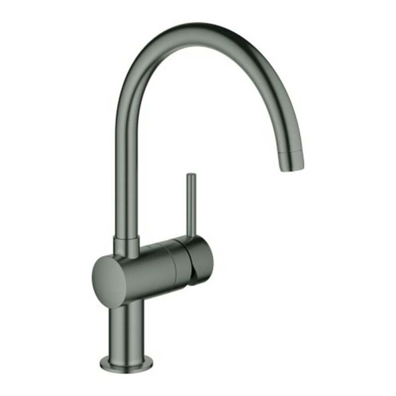 Grohe Spültisch-Einhebelmischer Minta h grap geb., schwenkb. Rohrausl, C-Ausl