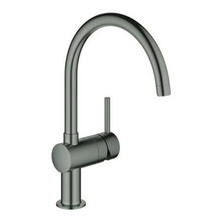 Grohe Spültisch-Einhebelmischer Minta h grap geb., schwenkb. Rohrausl, C-Ausl