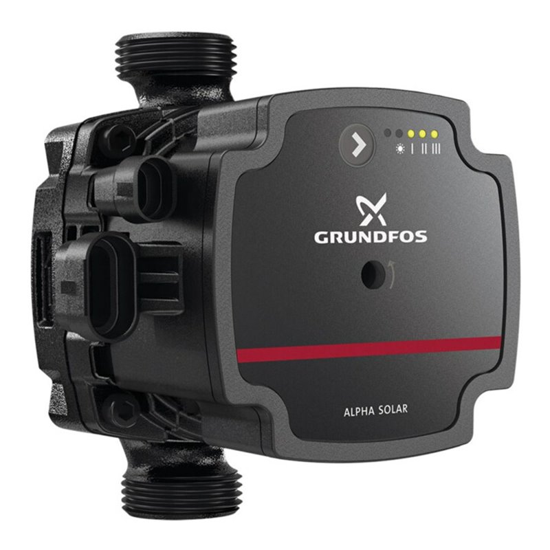 Grundfos Primärpumpe Solar Alpha 15-75, G 1, 130mm, PN 10, 230 V