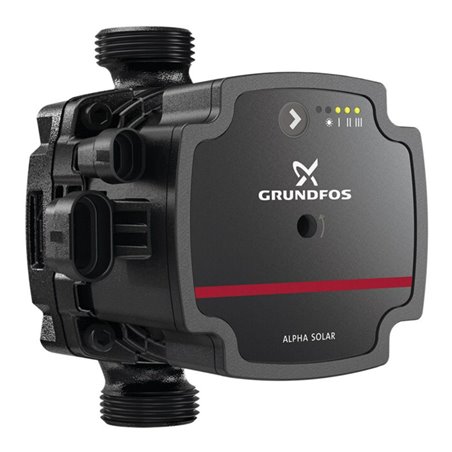 Grundfos Primärpumpe Solar Alpha 15-75, G 1, 130mm, PN 10, 230 V