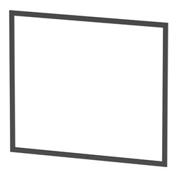 Duravit Einbaurahmen L-Cube f Spanplattenschraube, 85x75,1x1cm, graphit matt