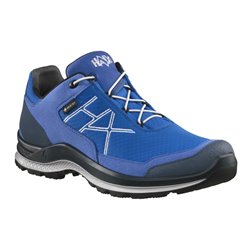 HAIX Schuh BLACK EAGLE GTX WS LOW, azur-silber