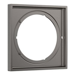 hansgrohe Verlängerungsrosette 5mm, 170x170mm, brushed black chrome