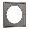 hansgrohe Verlängerungsrosette 5mm, 170x170mm, brushed black chrome