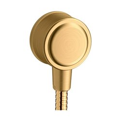 hansgrohe WA Fixfit Class. Montreux mit Rückflussverhinderer, brushed brass