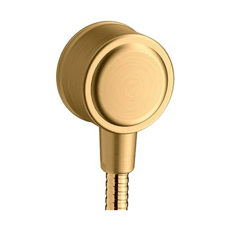 hansgrohe WA Fixfit Class. Montreux mit Rückflussverhinderer, brushed brass