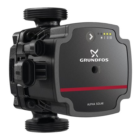Grundfos Primärpumpe Solar Alpha 25-75, G 1 1/2, 130mm, PN 10, 230 V