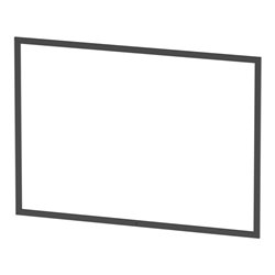 Duravit Einbaurahmen L-Cube f Spanplattenschraube, 105x75,1x1cm, graphit matt