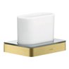 hansgrohe Zahnglas Axor universal Glas, Wandmontage, brushed brass
