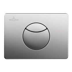 V&B Betätigungsplatte ViConnect E100 20,5x14,5x2,2cm, edelstahl