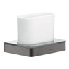hansgrohe Zahnglas Axor universal Glas, Wandmontage, brushed black chrome