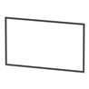 Duravit Einbaurahmen L-Cube f Spanplattenschraube, 125x75,1x1cm, graphit matt