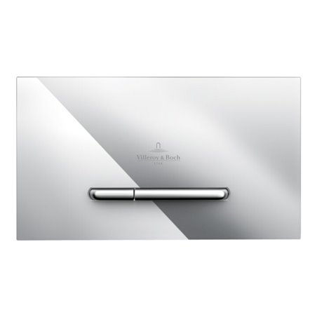 V&B WC-Betätigungsplatte ViConnect 300S 25,3x14,5x2cm, Kunststoff, verchromt