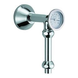 Grohe Abgangsbogen 12440 mit Thermometer m. Quetschverschraubungen 1/2x3/4' chrom