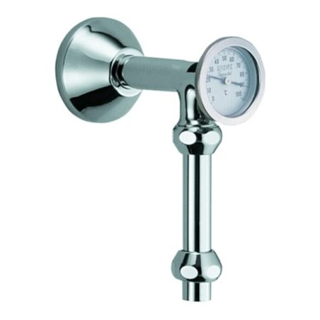 Grohe Abgangsbogen 12440 mit Thermometer m. Quetschverschraubungen 1/2x3/4' chrom