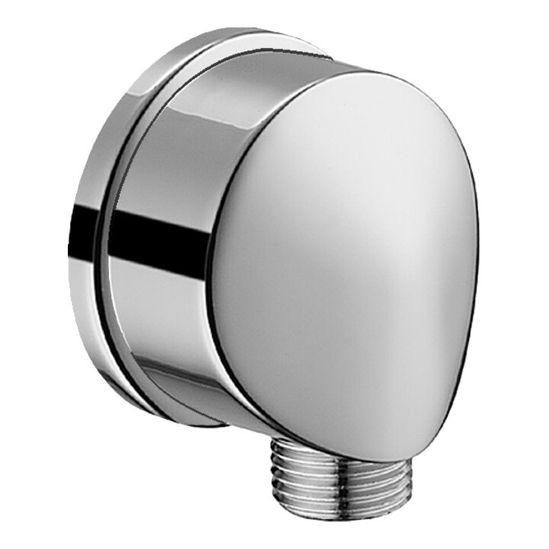 Hansa Wandanschlussbogen Rosette rund, chrom