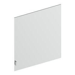 Keuco S-Tür Lumos Ersatzt.Spanplattenschraube 90101 Anschl. re. lang, m.Griff 604x690mm