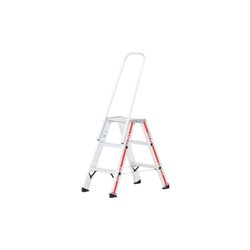 Hymer Stufenstehleiter mit Haltebügel