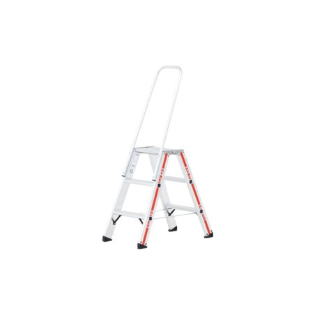 Hymer Stufenstehleiter mit Haltebügel