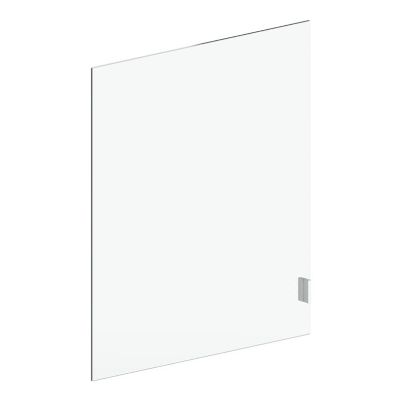 Keuco S-Tür Lumos Ersatzt.Spanplattenschraube 90101 Anschl. li. lang, m.Griff 604x690mm