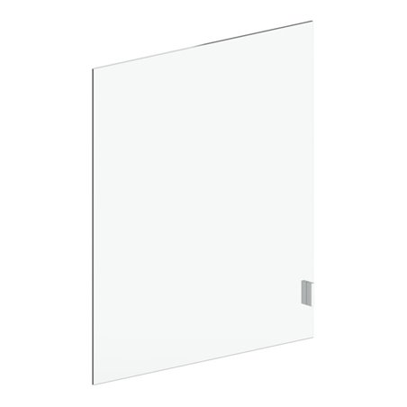 Keuco S-Tür Lumos Ersatzt.Spanplattenschraube 90101 Anschl. li. lang, m.Griff 604x690mm