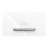 V&B WC-Betätigungsplatte ViConnect 300G 25,3x14,5x2cm, Glas, Glossy White