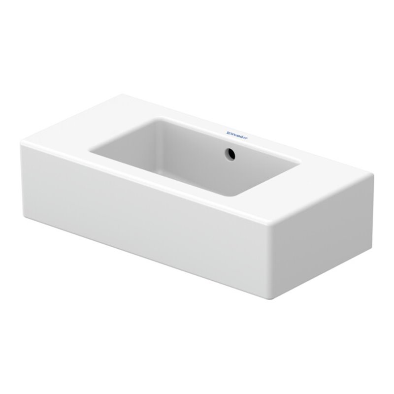 Duravit Möbel-Handwaschbecken Vero 50x25cm, m ÜL, HLB, 2 HL vorgest., weiß