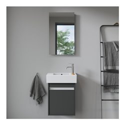 Duravit Möbel-Handwaschbecken Vero 50x25cm, m ÜL, HLB, 2 HL vorgest., weiß