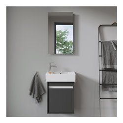 Duravit Möbel-Handwaschbecken Vero 50x25cm, m ÜL, HLB, 2 HL vorgest., weiß