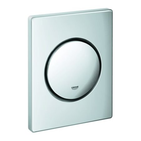 Grohe Abdeckplatte Nova Cosmopolitan chrom, manuelle Auslösung für Urinal