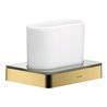 hansgrohe Zahnglas Axor universal Glas, Wandmontage, polished gold optic