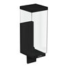 hansgrohe Lotionssp Axor Uni Rectangular Glas, Wandmontage, mattschwarz