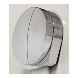 Hoesch Wanneneinlauf Combi Plus vc, lg, mit Spezial-Ab-/Überlaufarmatur